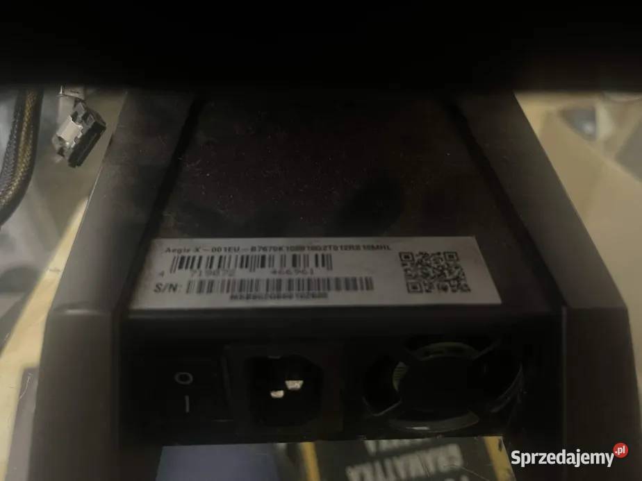 MSI Aegis X i76700K 16GB RAM Chłodzenie Wodne śląskie Katowice