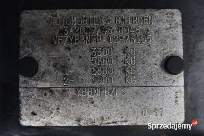 CITROEN JUMPER 2020 217900 ccm 140 Warszawa