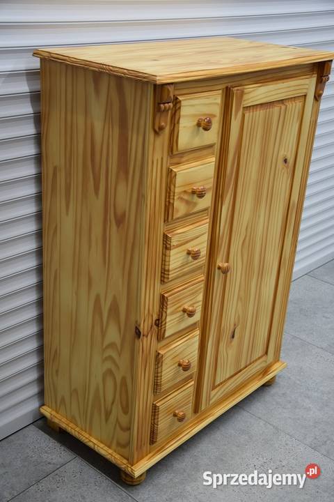komoda z drewna sosnowego nowa Olsztyn