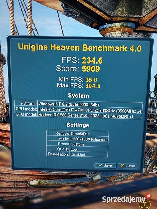 Komputer gamingowy PC do gier Intel i7 RX 580 małopolskie Binarowa
