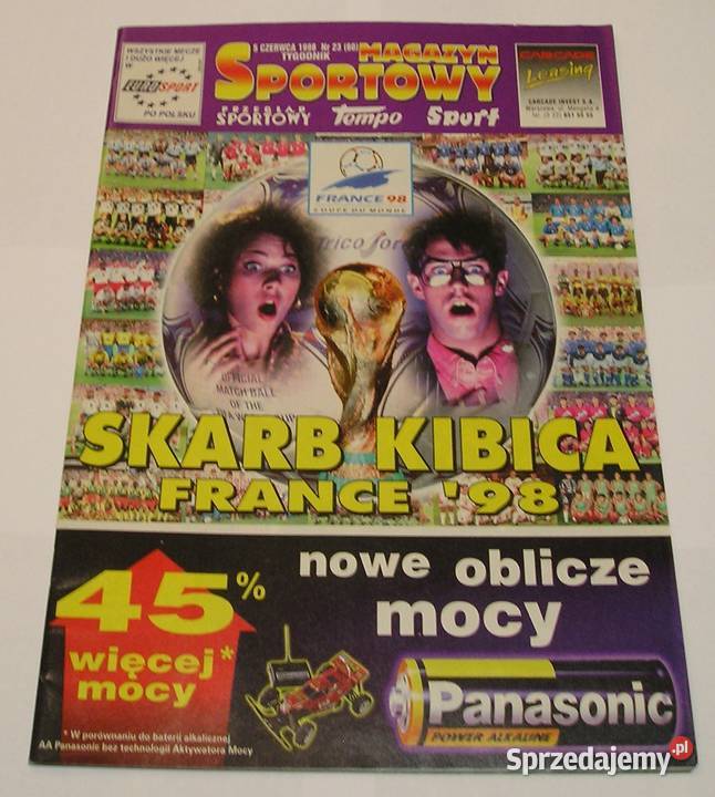 MAGAZYN SPORTOWY SKARB KIBICA MŚ 1998 Łódź