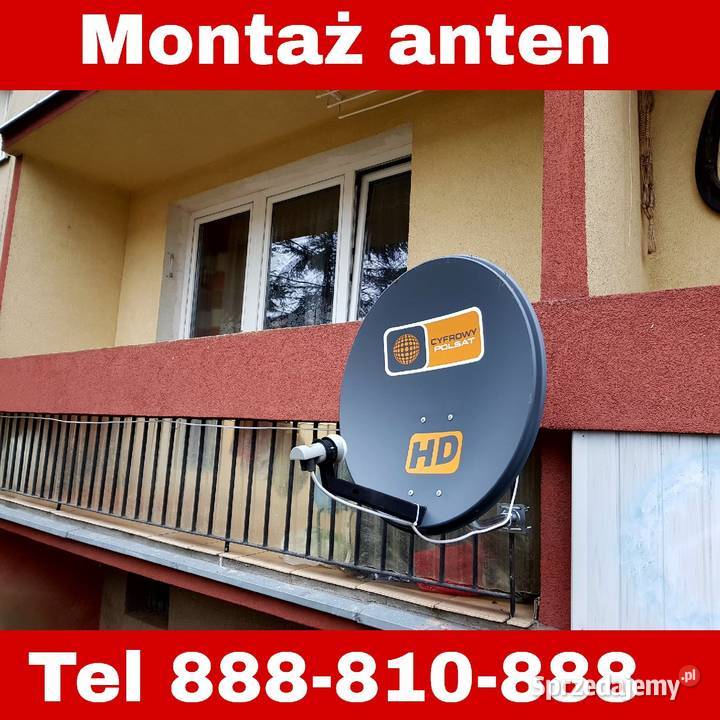 Montaż serwis anten Jędrzejów Kielce 888810888 Serwis RTV i AGD