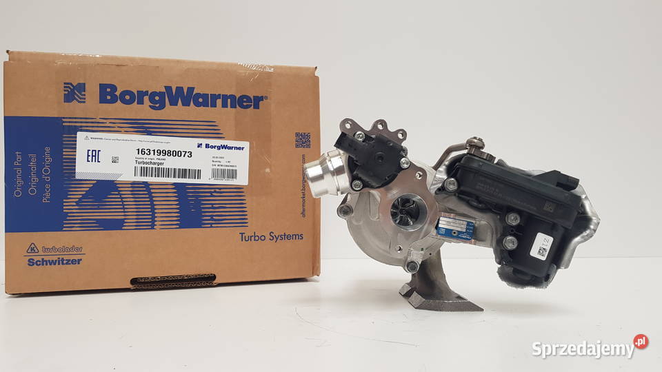 Turbosprężarka BorgWarner KKK 16319980073 Siedlce sprzedam