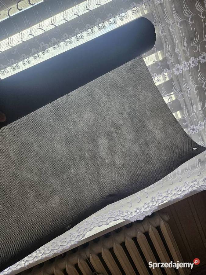 Osłona balkonowa 90 x 7 m szara nowa Pozostałe Dąbrowa Górnicza