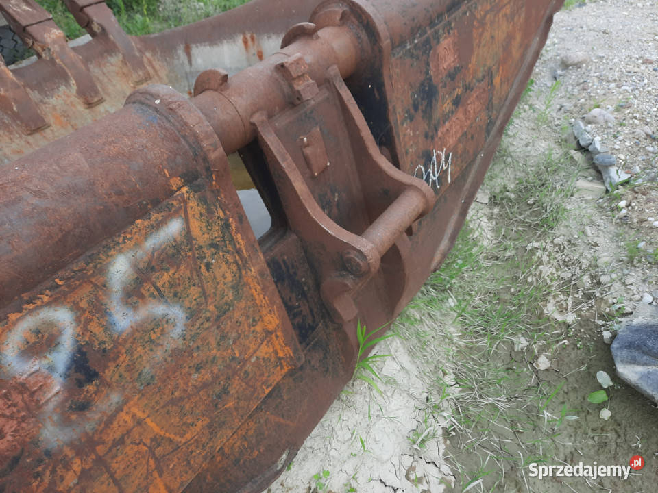 Łyżka trapezowa do rowu rowów rzek LEBHERR mazowieckie Augustów