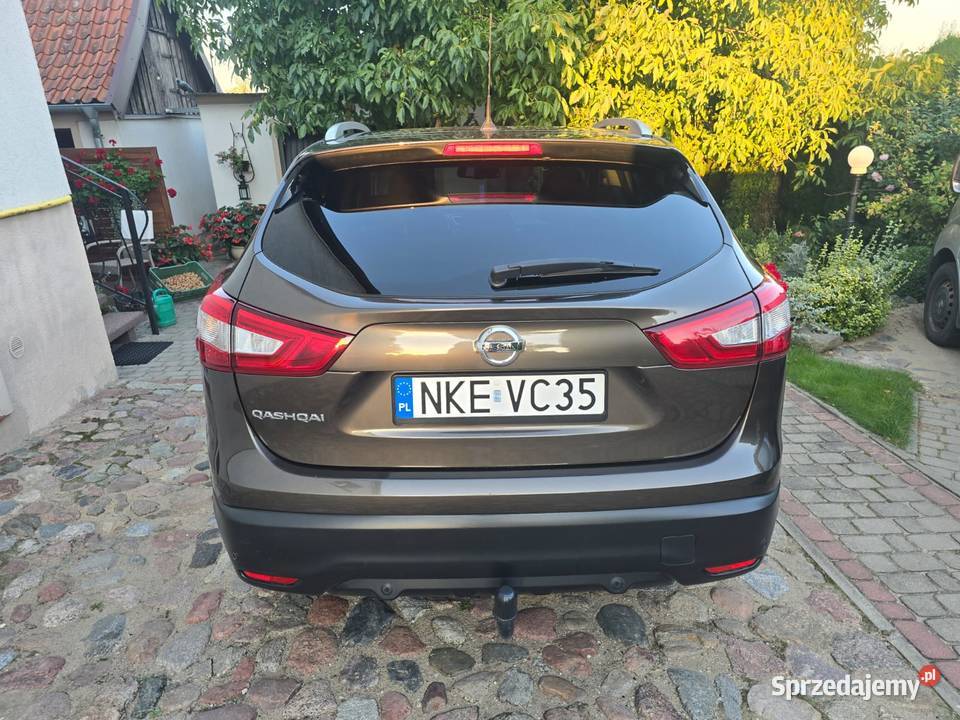 Nissan qashqai 12 DIGT 115 TEKNA polski salon Rok produkcji 2014 warmińsko-mazurskie Reszel sprzedam