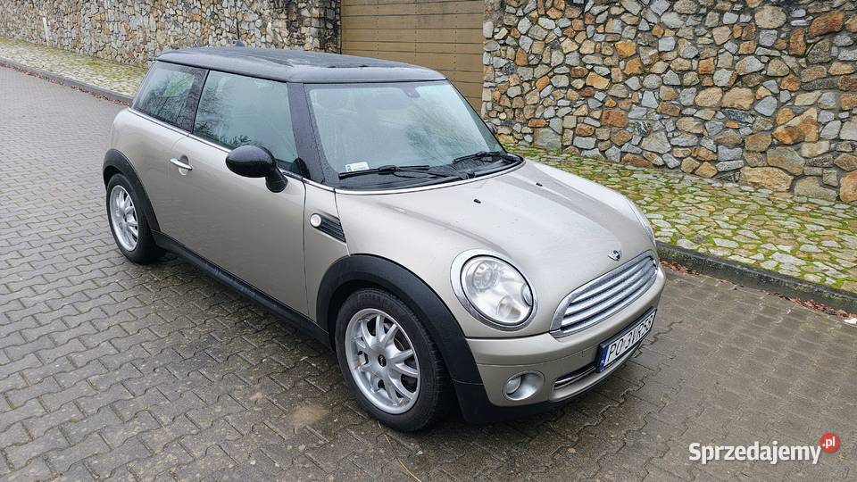 Mini Cooper R56 16 120 Skóra Navi Bixenon Zarejestrowany w Polsce Rokietnica