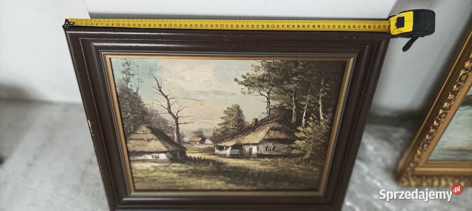 Piękne duże obrazy malowane na płótnie Piekoszów