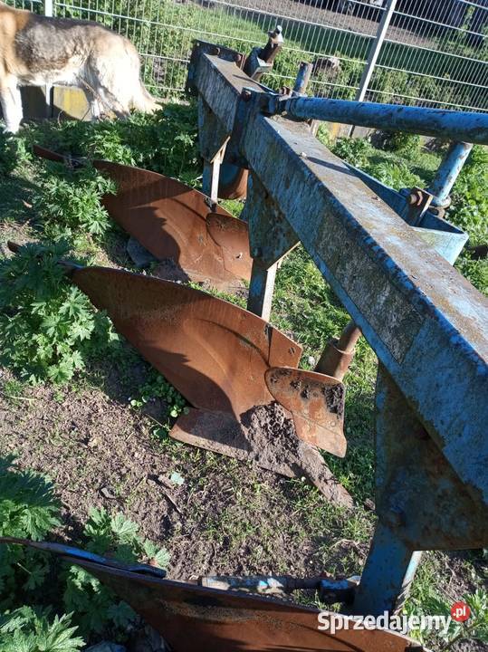 Pług 4 skibowy niemiecki opolskie Kędzierzyn-Koźle