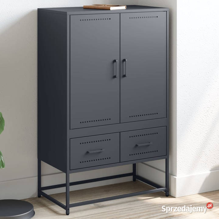 Szafka antracytowa 68x39x1115 stalowa WM846610 Warszawa sprzedam