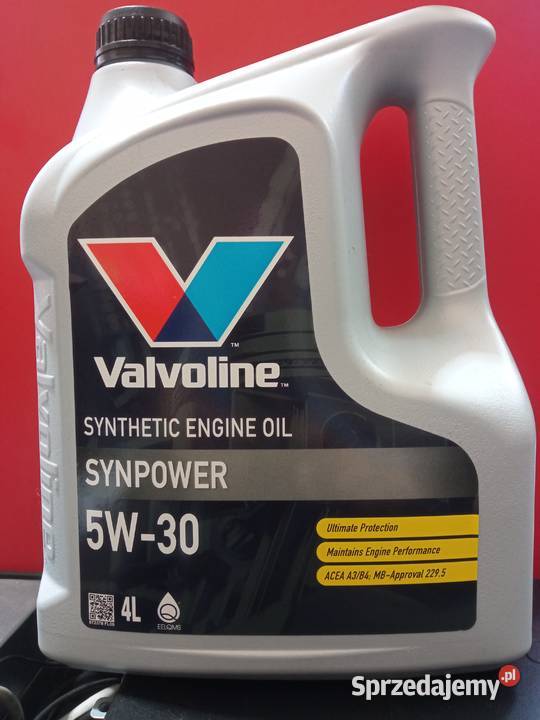 Olej silnikowy VALVOLINE SynPower 5W30 4L śląskie Bytom