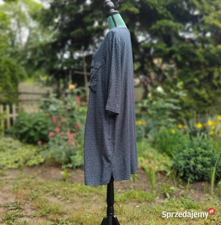 Sukienka prosta granatowa HM 46 3XL plus size Spódnice i sukienki zachodniopomorskie Szczecin