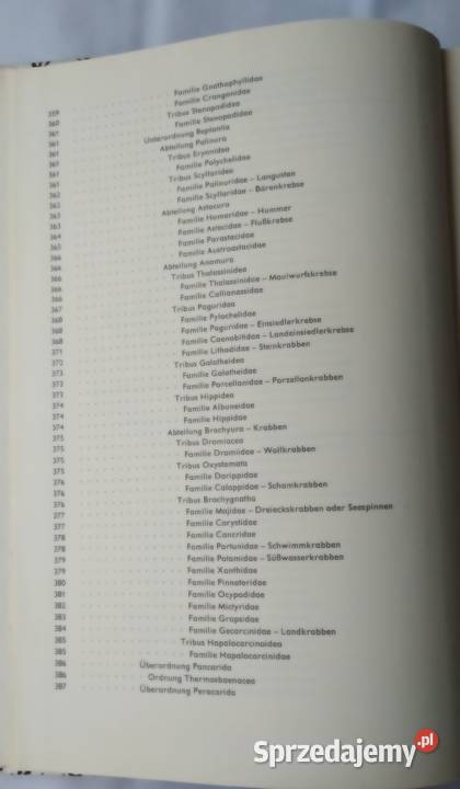 URANIA TIERREICH Annelida bis Chaetognatha Książki naukowe i popularnonaukowe Hajnówka