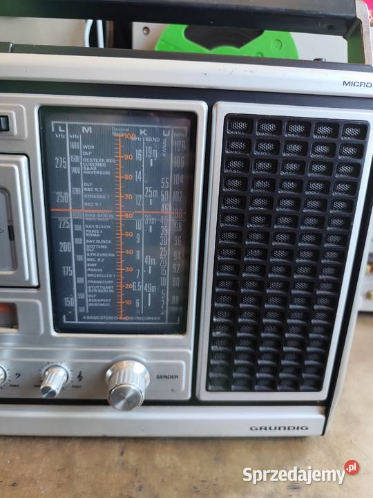 radiomagnetofon Grundig C9000 Stereo Radioodtwarzacze Mosty