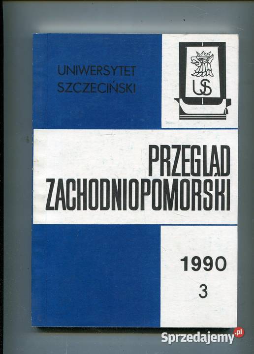 Przegląd Zachodniopomorski 1990 3 miękka Szczecin