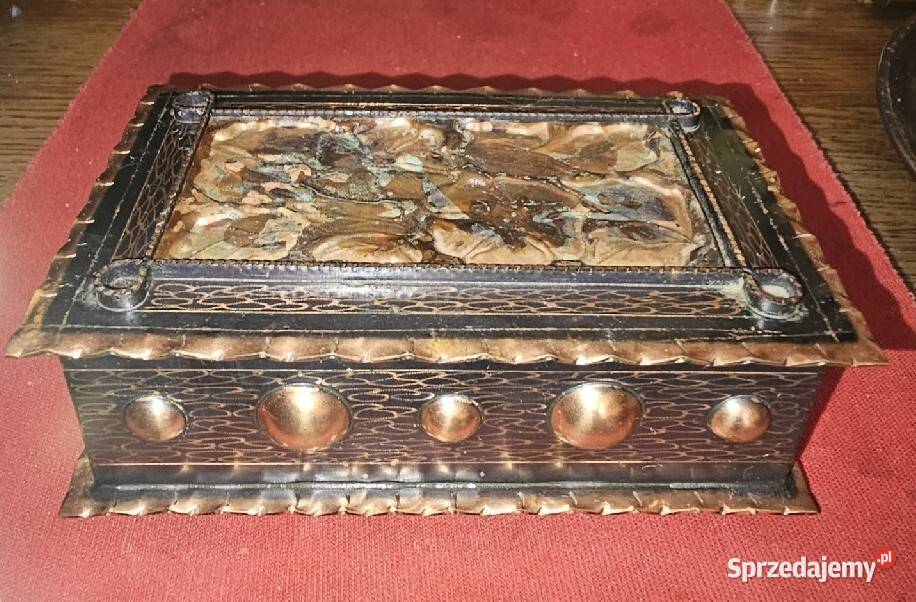 Szkatułka Miedziana na bizuterię Katowice