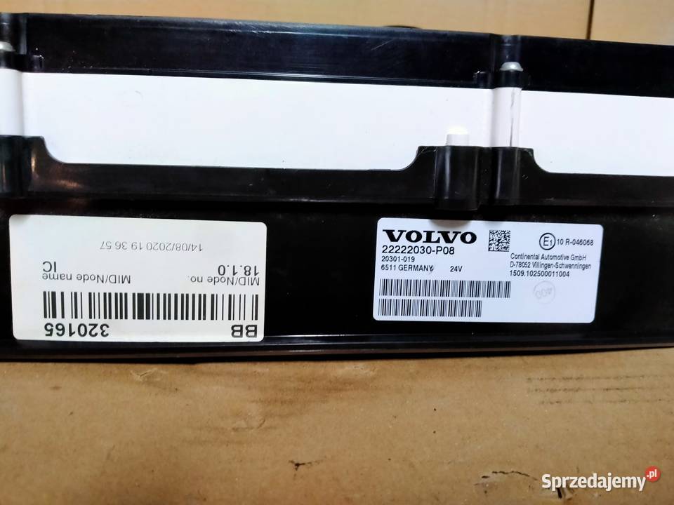 VOLVO FH4 FM LICZNIK ZEGARY 22222030 Kargowa