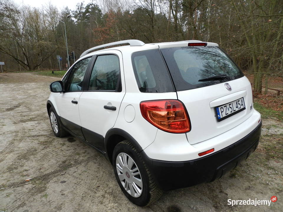 Fiat Sedici Śliczny w pełni sprawny wygodny podgrzewane fotele wielkopolskie Puszczykowo