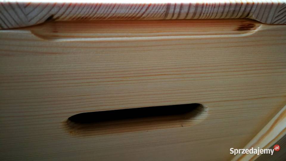 Skrzynka na winyle z pokrywą skrzynka na drewno Radków