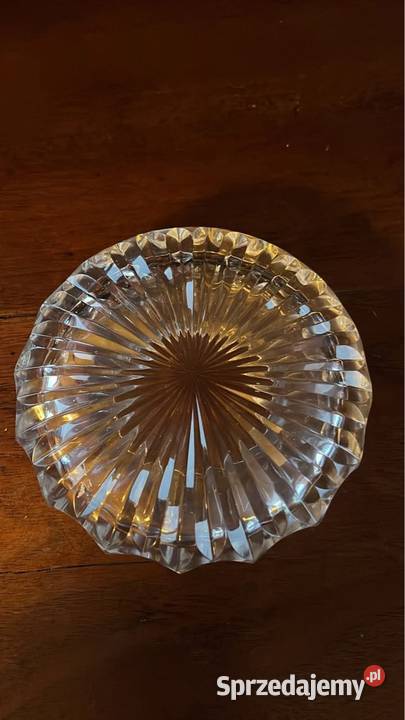 Kryształowa popielniczka Piękna Z czasów PRLu Antyki, Sztuka, Kolekcje pomorskie Gdańsk sprzedam