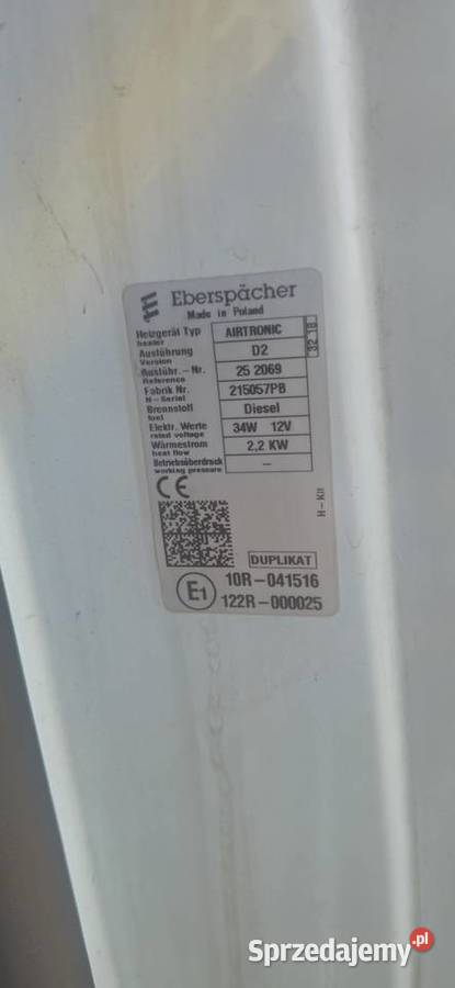 Kampervan Renualt master 23 2015r Nieporęt