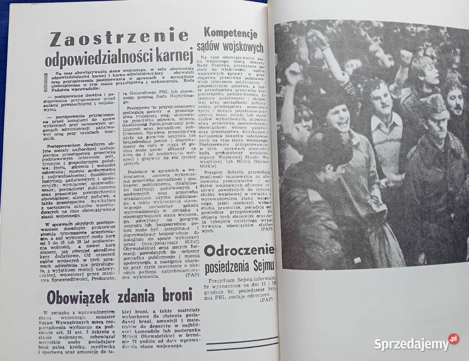 Gabriel Meretik Noc generała Alfa 1989 r Wydanie Koźminek