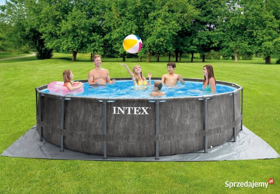 Basen stelażowy ogrodowy 457m pompa filtrująca