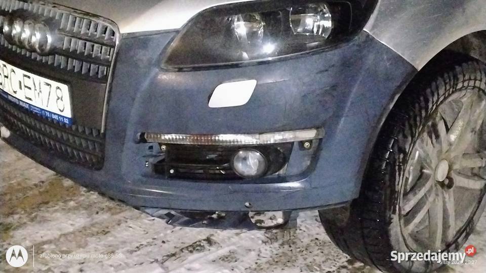 Zderzak nakładka zderzaka przód Audi Q7 4 l PDC Lubin