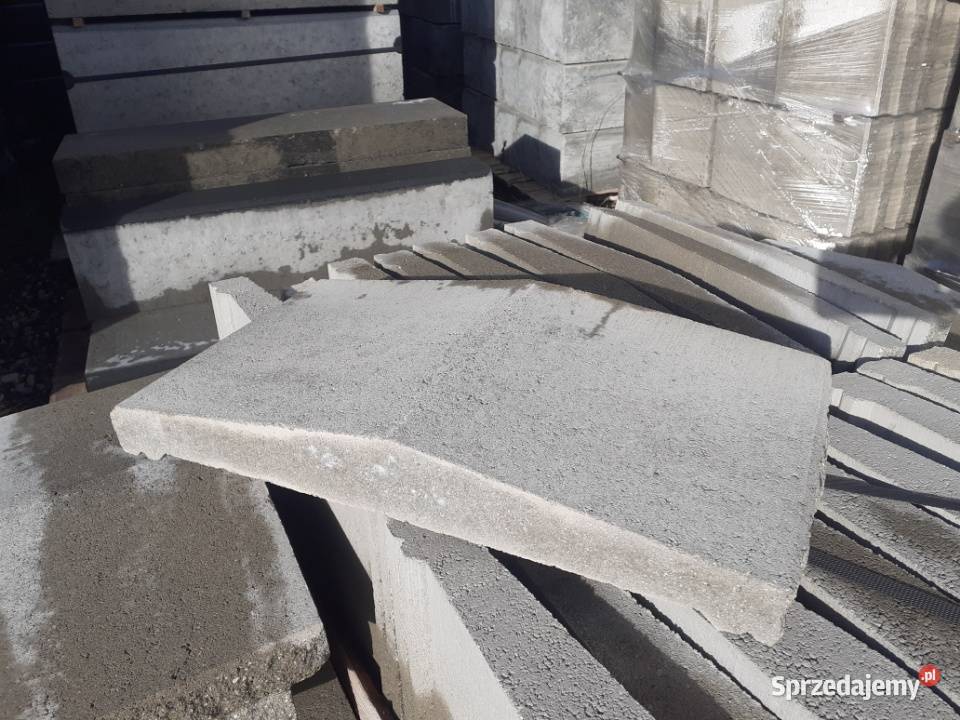 Daszek Dwuspadowy Betonowy Duży 23x46x7 Łupany Wielogóra sprzedam