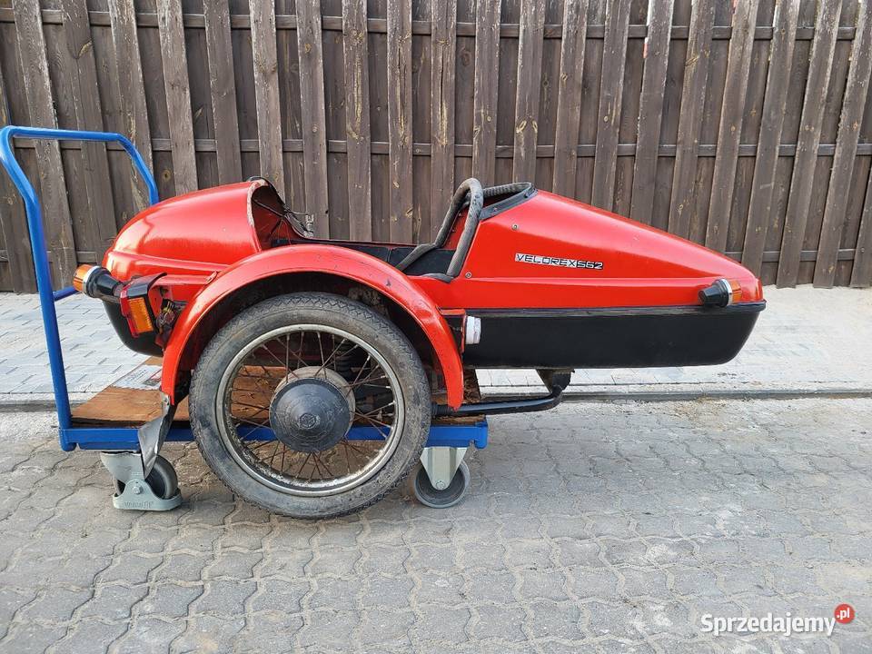 Wózek Kosz velorex 562 gondola jawa Części i akcesoria motocyklowe Mogilno