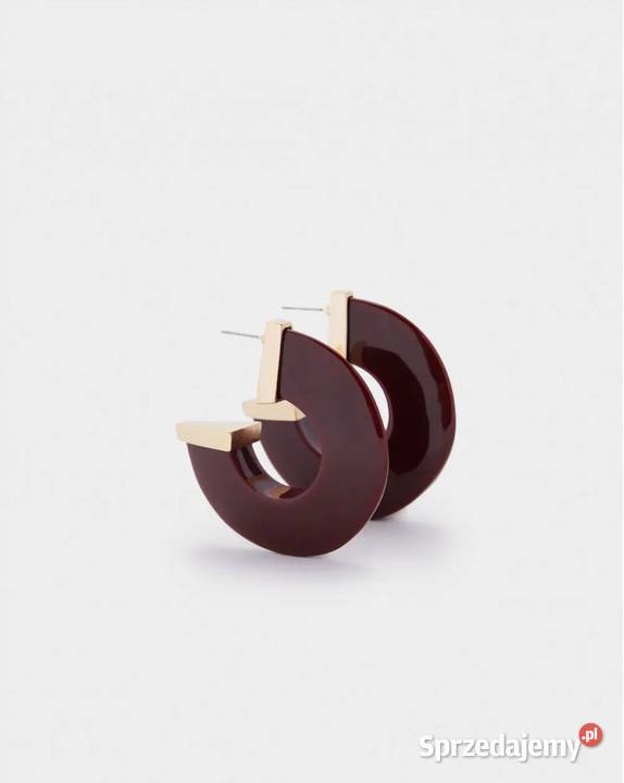 Parfois kolczyki w kolorze WINA TREND Zamość sprzedam