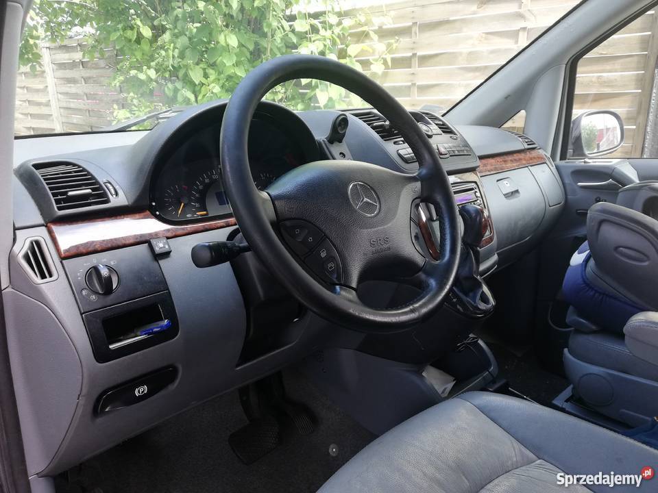 Mercedes Viano 32 LPG skóra 220 zadbany ESP Inowrocław