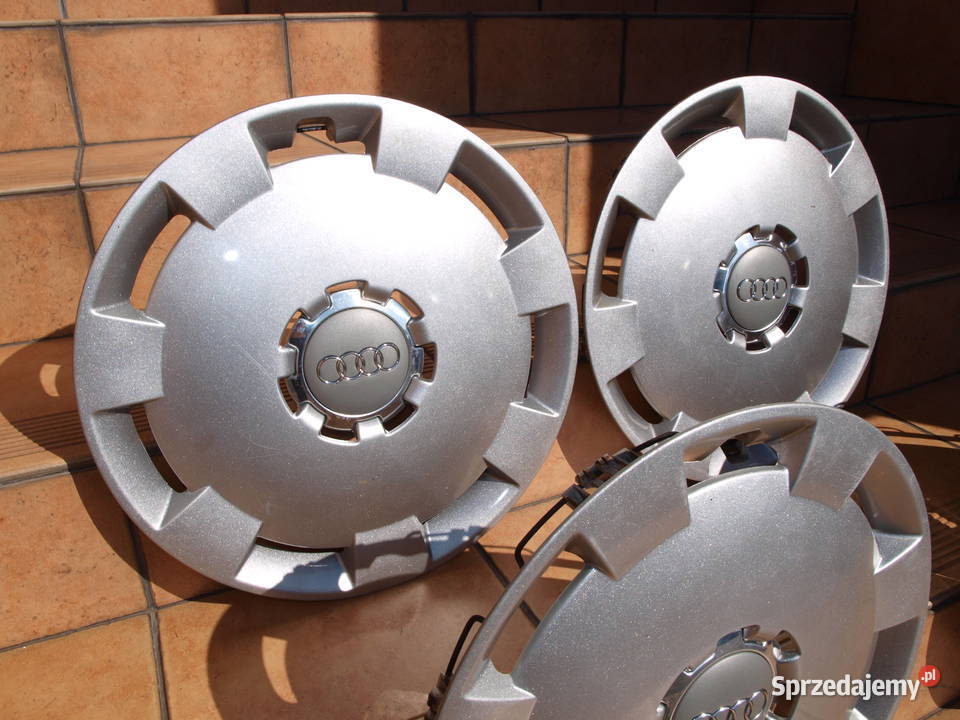 Audi kołpaki 16 oryginalne komplet 4 sztuki Audi (oryginalne) Kalisz sprzedam