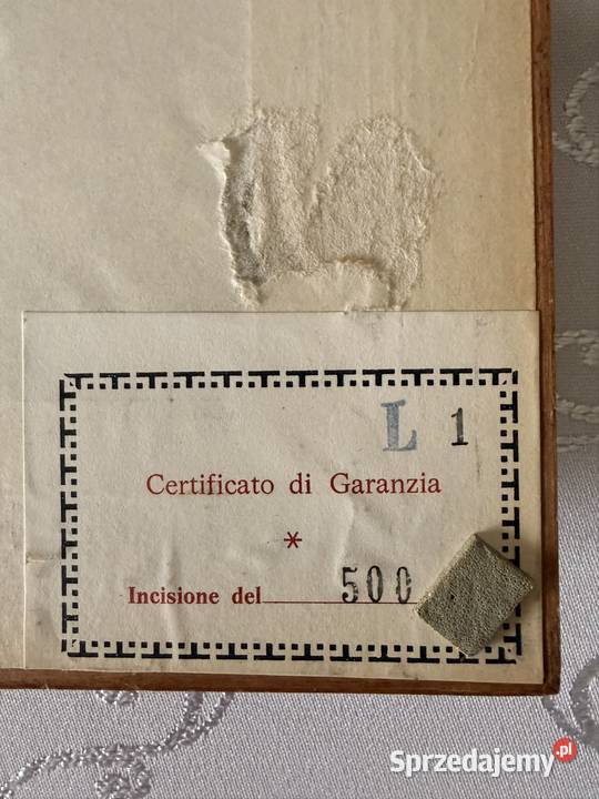 Antyczny Miedzioryt 1563 Oryginalny Starodruk Antyki Czerwionka-Leszczyny