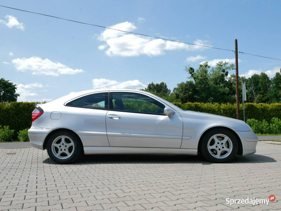 Mercedes C 180 18 129 Coupe Panorama Bogata manualna Goczałkowice-Zdrój sprzedam