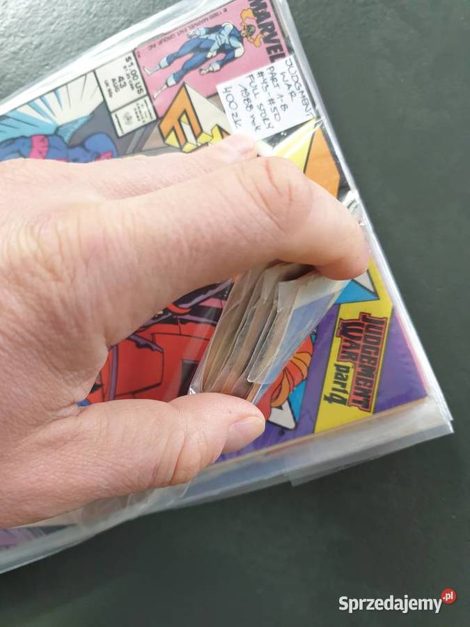 XFactor Judgment War zestaw 8 komiksów Marvel Rok wydania 1988 Gdynia