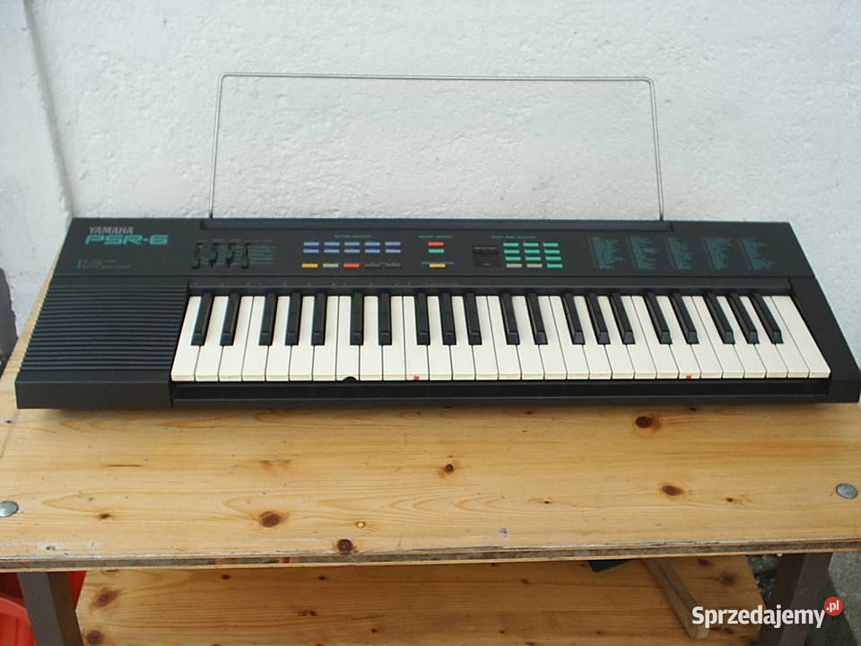 Keyboard Yamaha PSR-6 z osprzętem