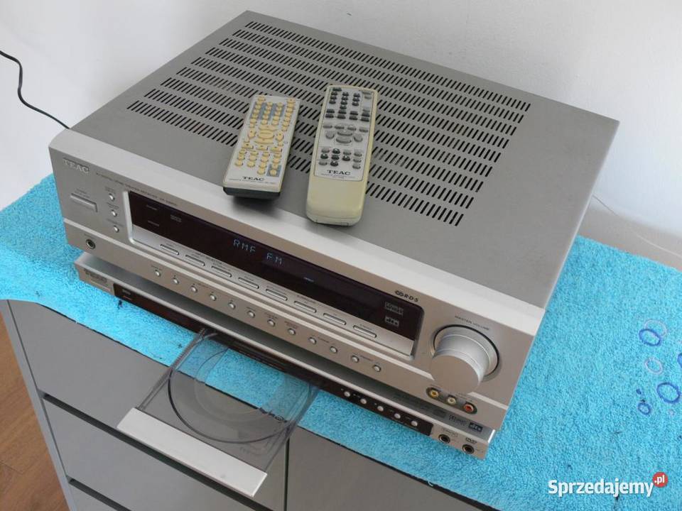Amplituner i CD TEAC piloty mocny WYSYŁKA