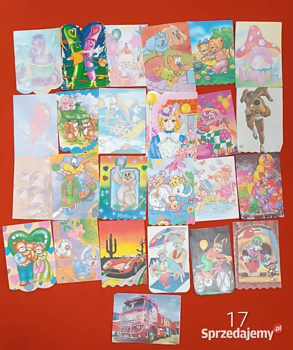 Karteczki notesowe z lat 90 Pozostałe Garbów