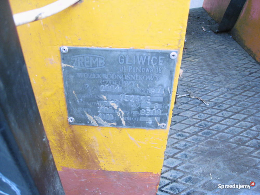 wózek widłowy GPW Bochnia