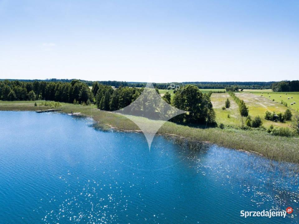 Działka rolna Jeziorem Białym Rajgrodzkim Romoty