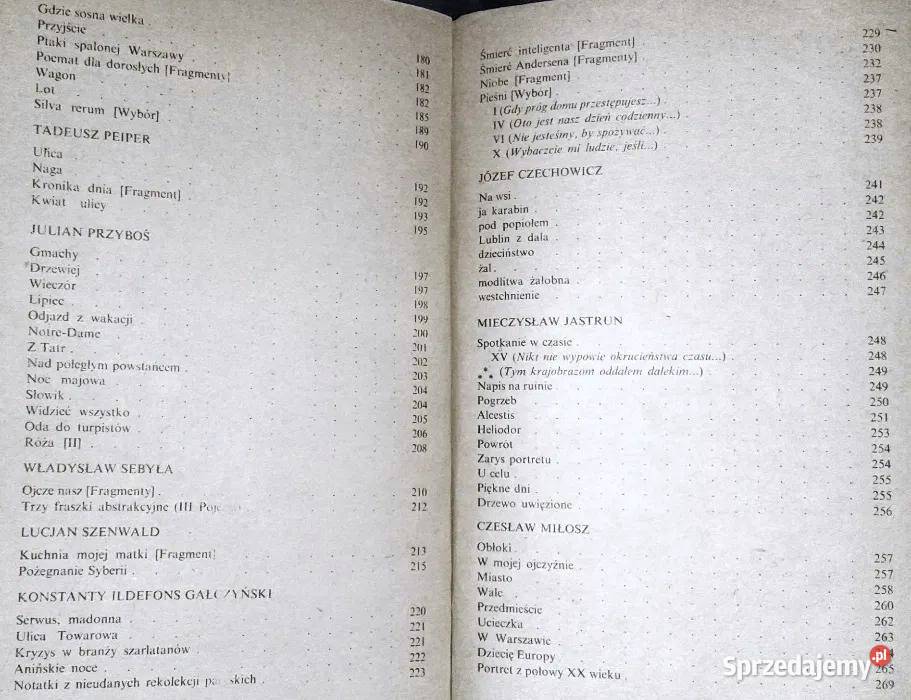 Poezja naszego wieku W Kaliński Pozostałe lubelskie Chełm