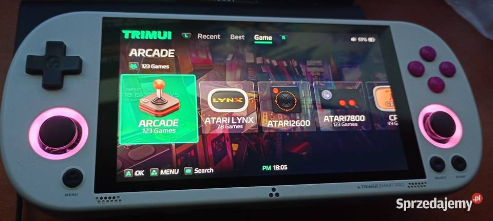 Retro konsola do gier 128gb sd karta gier Grodków