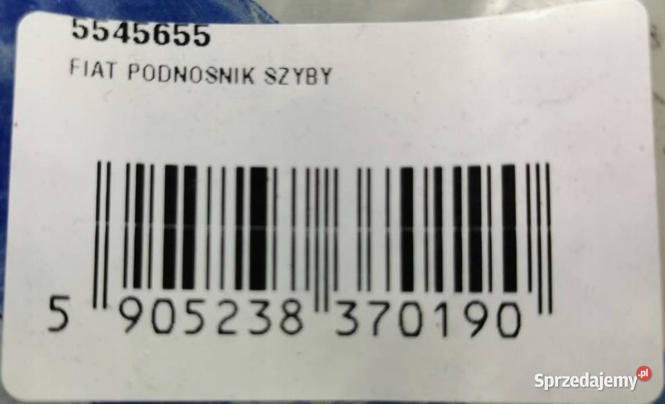 PODNOŚNIK SZYBY FIAT ALFA LANCIA NOWY ORYGINAŁ