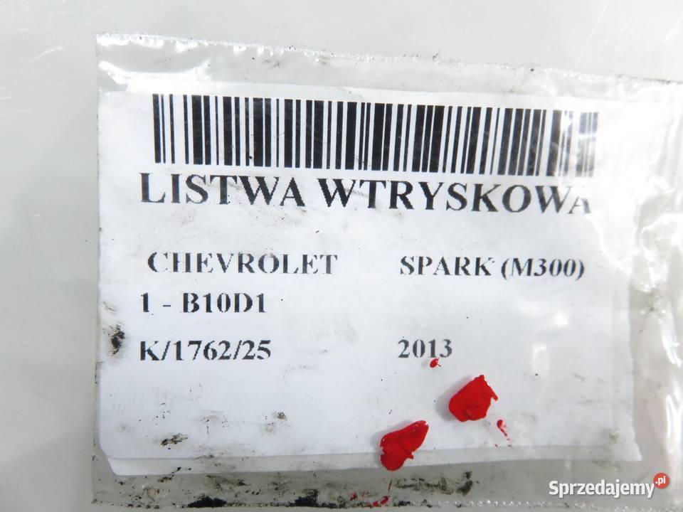 WTRYSKIWACZ CHEVROLET SPARK M300 10 25186566