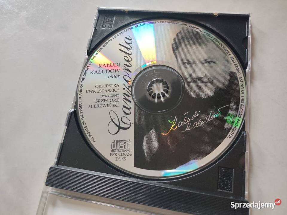 Wieczór muzyczny śląskie płyty Kałudi Kałudow 1 płyta Kielce