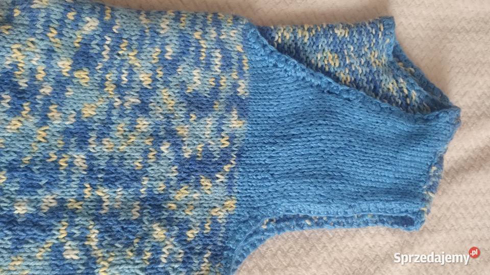 Kamizelka damska na drutach 48 Kolbuszowa sprzedam