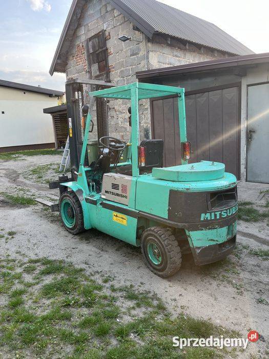 Wózek widłowy Mitsubishi FD35A 35T Udźwig Diesel Tuliszków