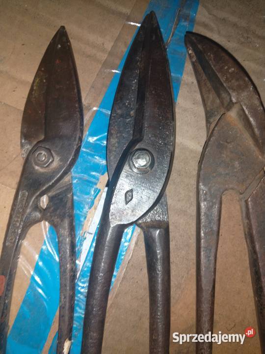 nożyce ręczne do blachy dekarskie stare śląskie Bielsko-Biała
