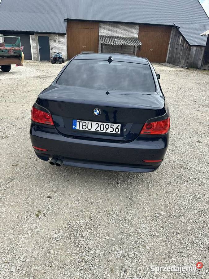 BMW E60 520i 22 BenzynaLPG benzyna+LPG Seria 5 sprzedam